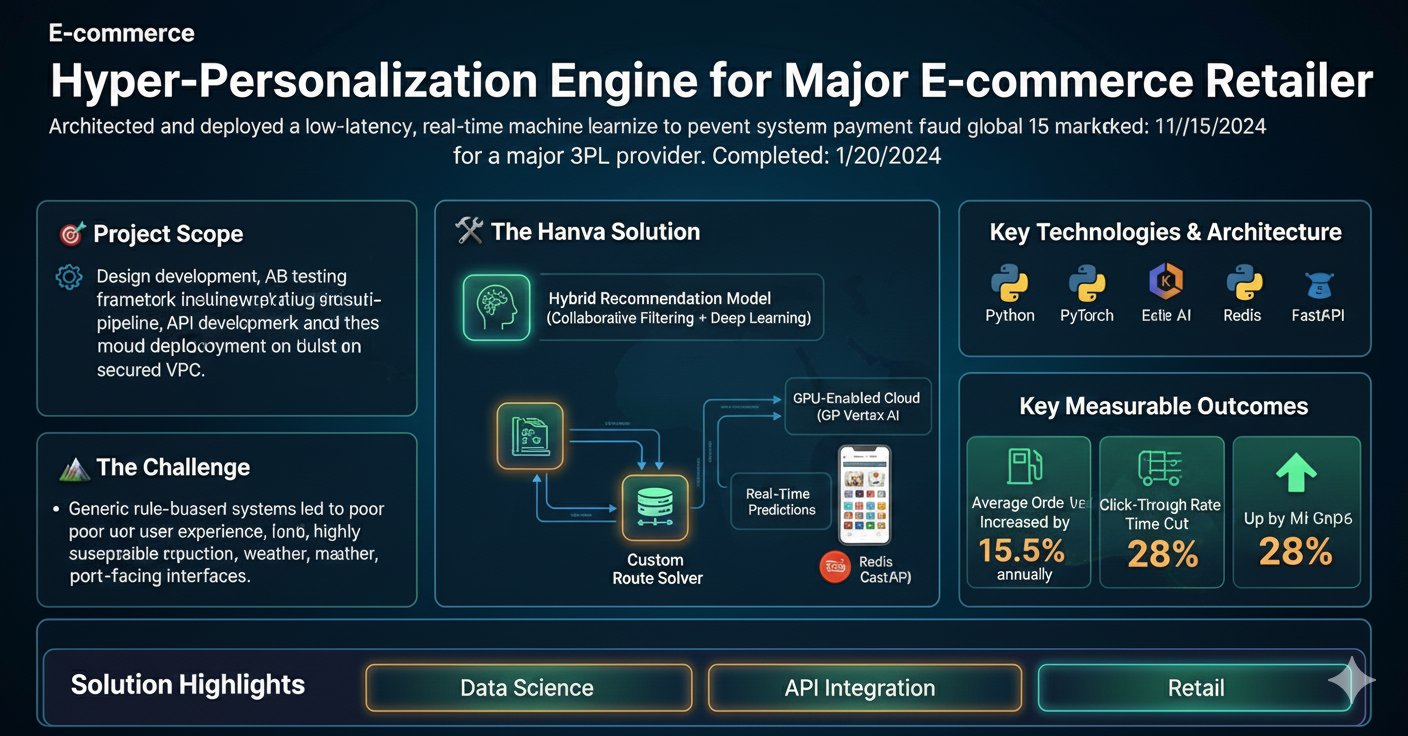 Hyper-Personalization Engine for Major E-commerce Retailer cover