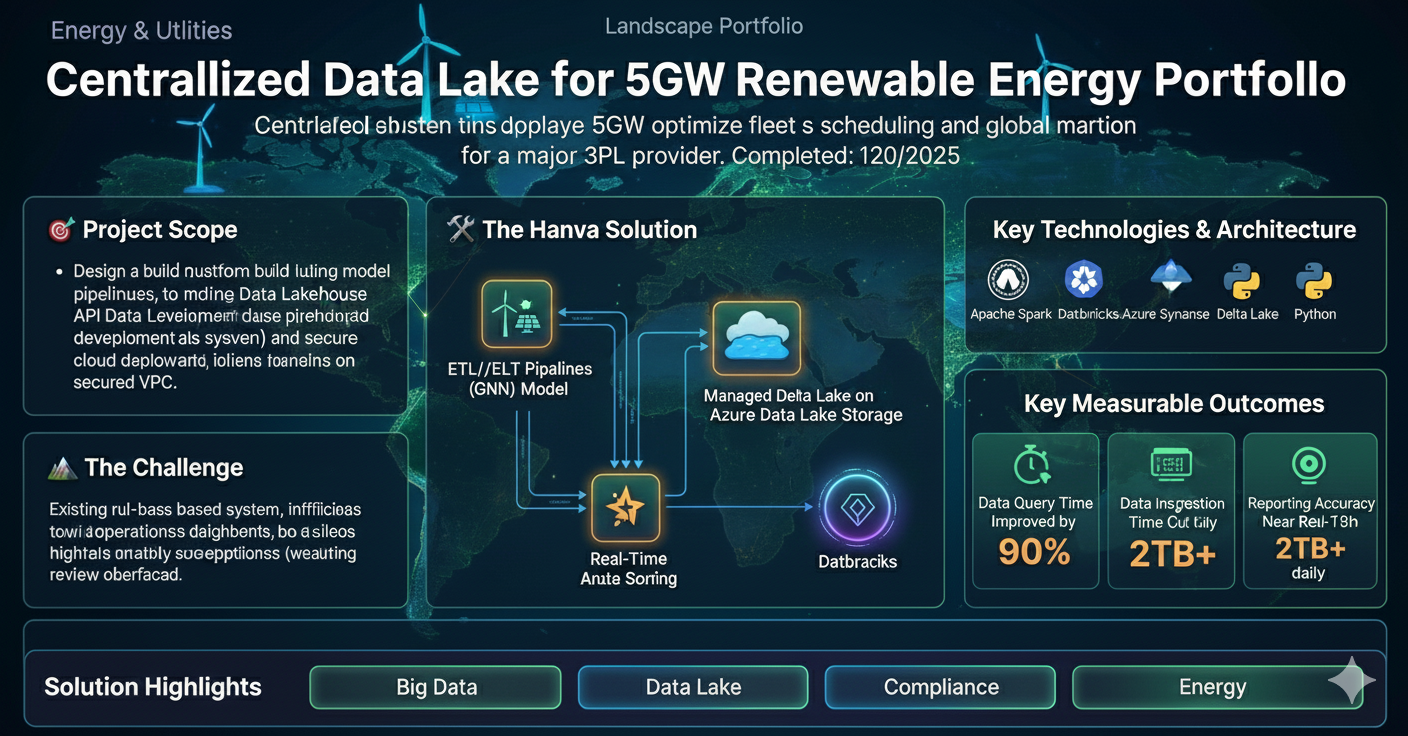 Centralized Data Lake for 5GW Renewable Energy Portfolio cover