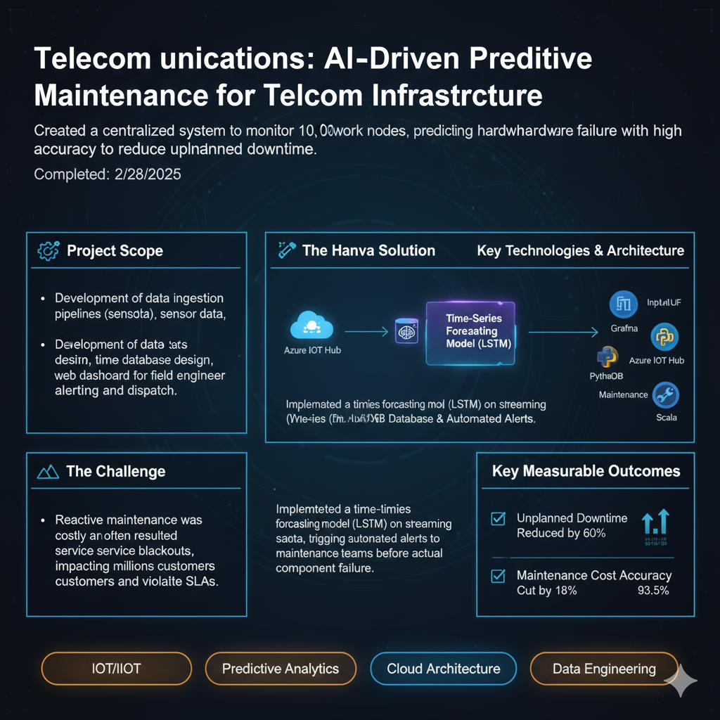AI-Driven Predictive Maintenance for Telecom Infrastructure cover